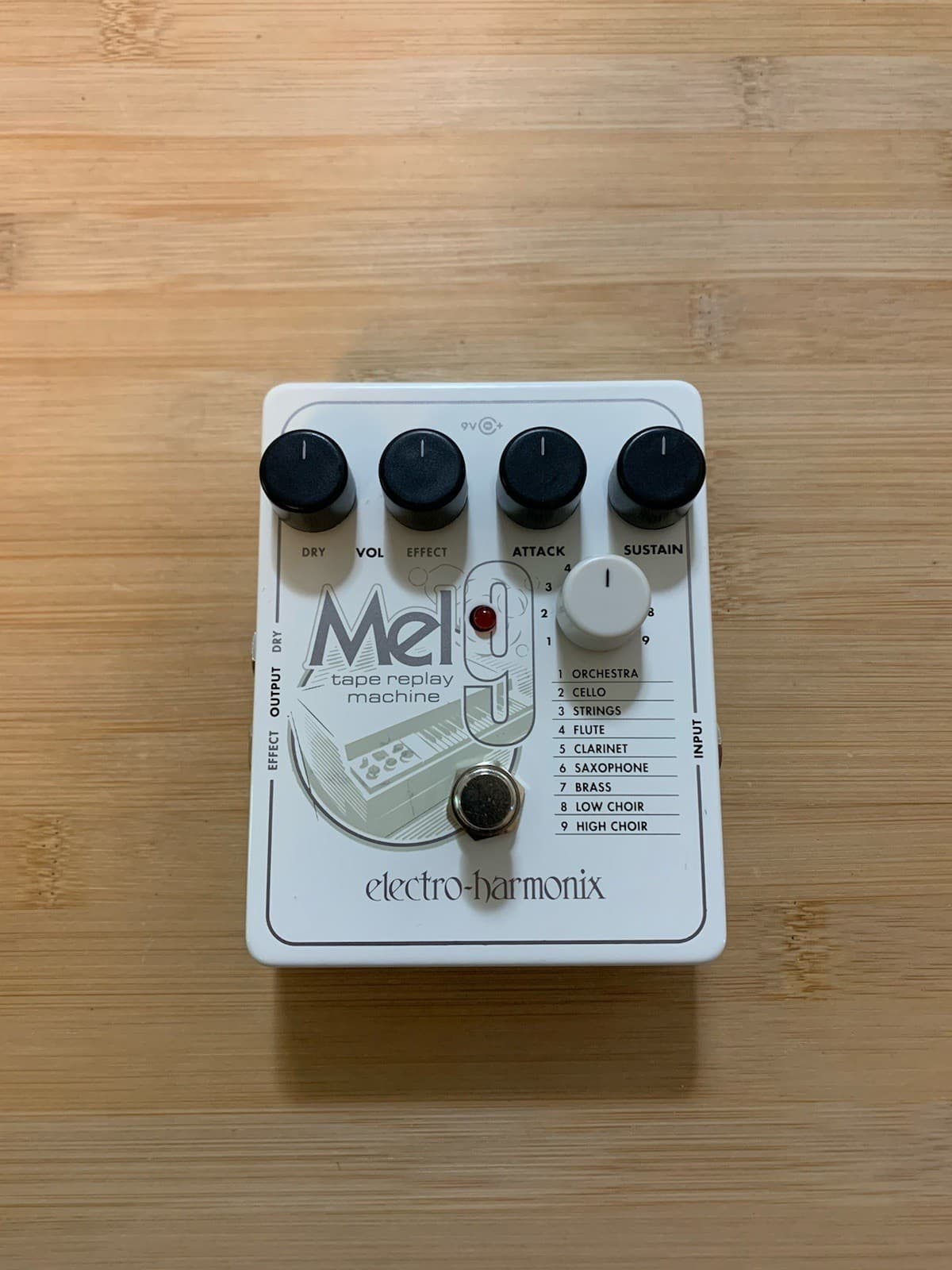 Electro-Harmonix MEL9 Tape Replay Machine Guitar Pedal
