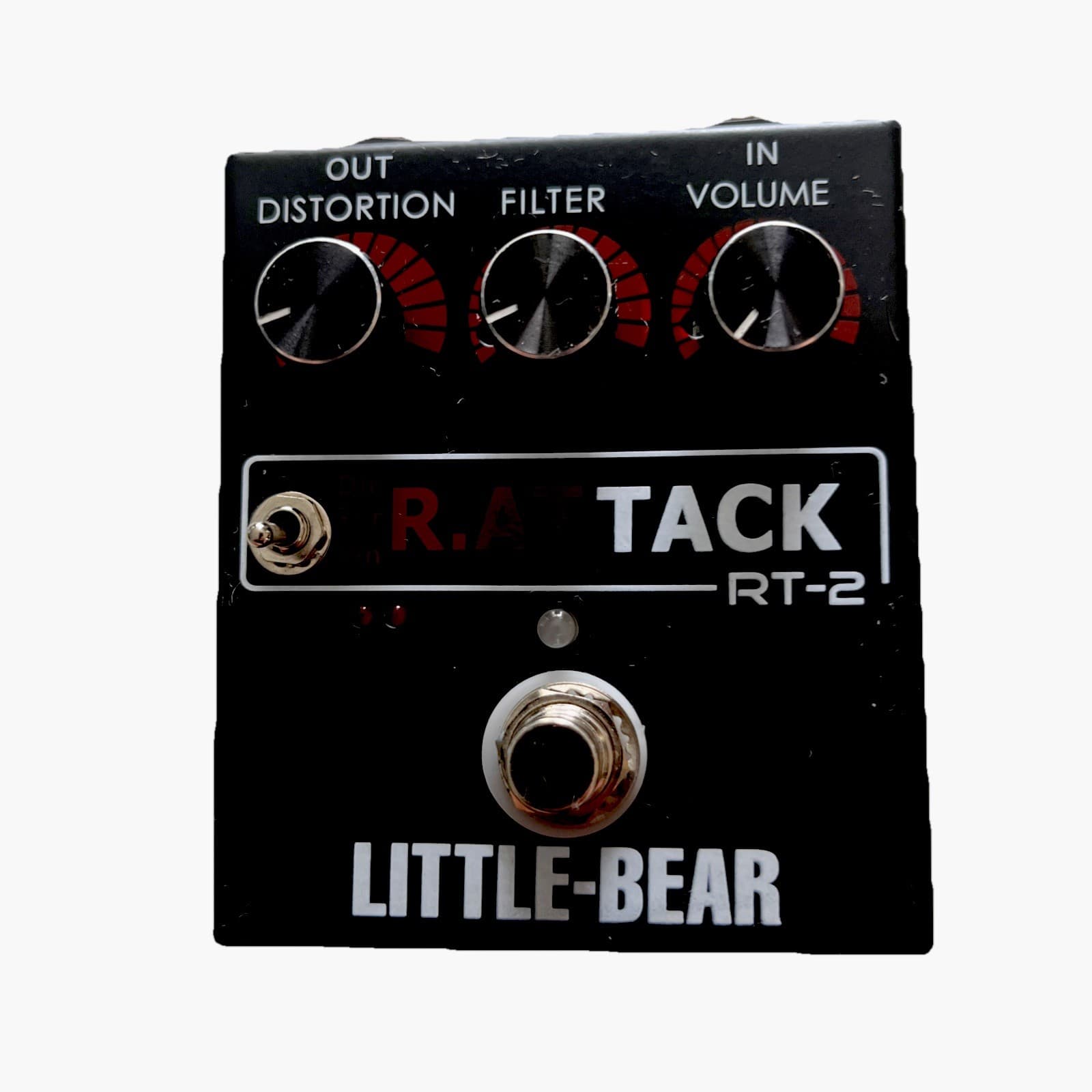 Little Bear RAT Guitar Bass Distortion Effector Basses Effects Pedals Stomp Rt-2