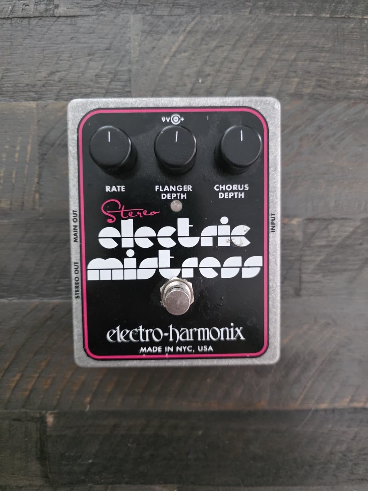 Electro-Harmonox EHX Stereo Electric Mistress Flanger Chorus Guitar Pedal