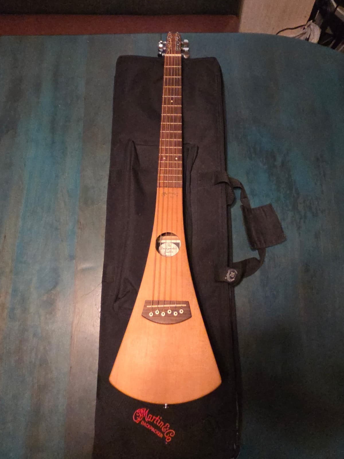 Martin The Backpacker Guitar Compact Travel Acoustic Guitar AND SOFT CASE