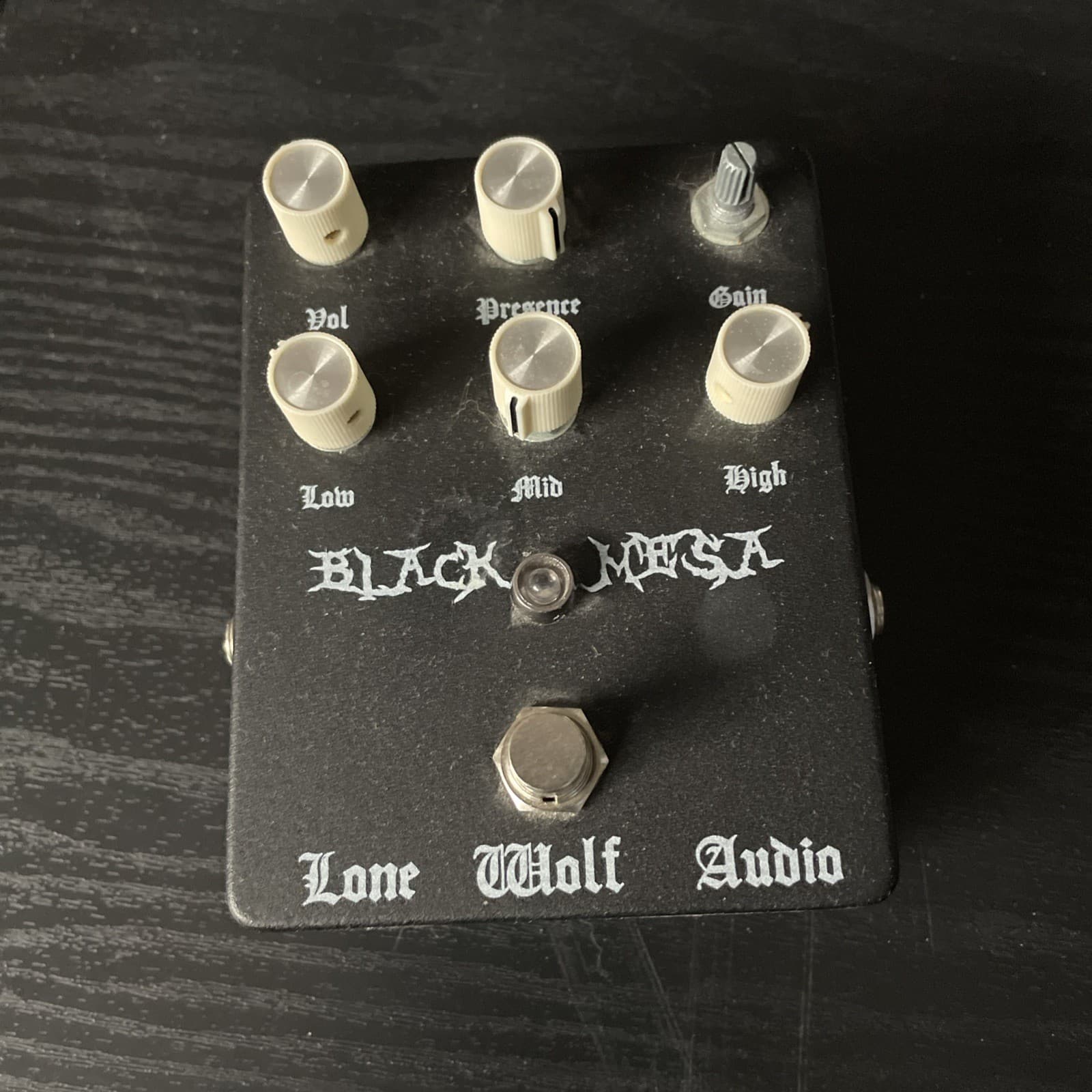 Black Mesa Guitar Pedal Boutique Metal Punk Pedal Rare AS iS Untested