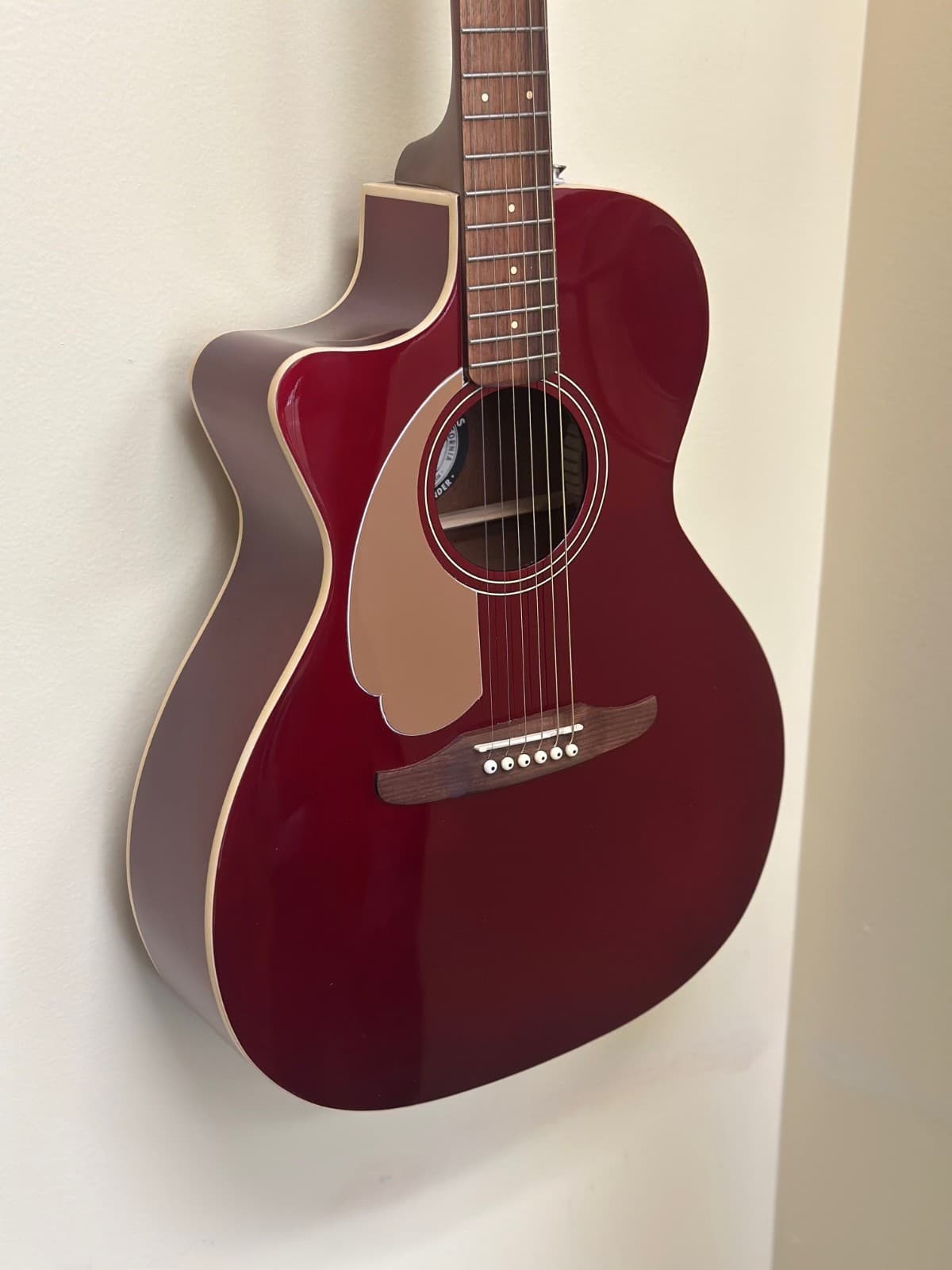 Fender Newporter California Series Accoustic Electric Guitar - Left Handed