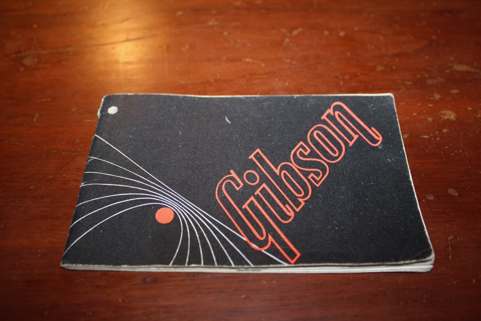 Vintage 1960's Gibson Guitar Hang Tag-Owners Manual Original Vintage Case Candy