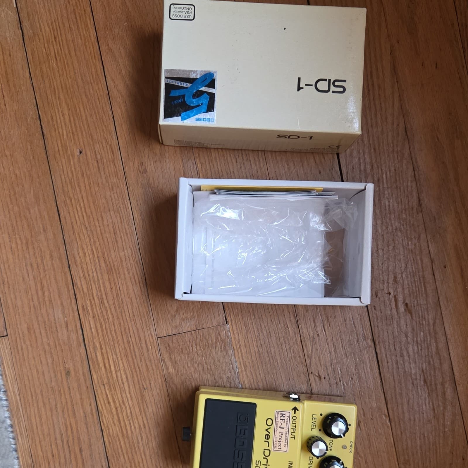 Boss SD-1 OverDrive Analogman Mod Guitar Effects Pedal for Electric Guitar