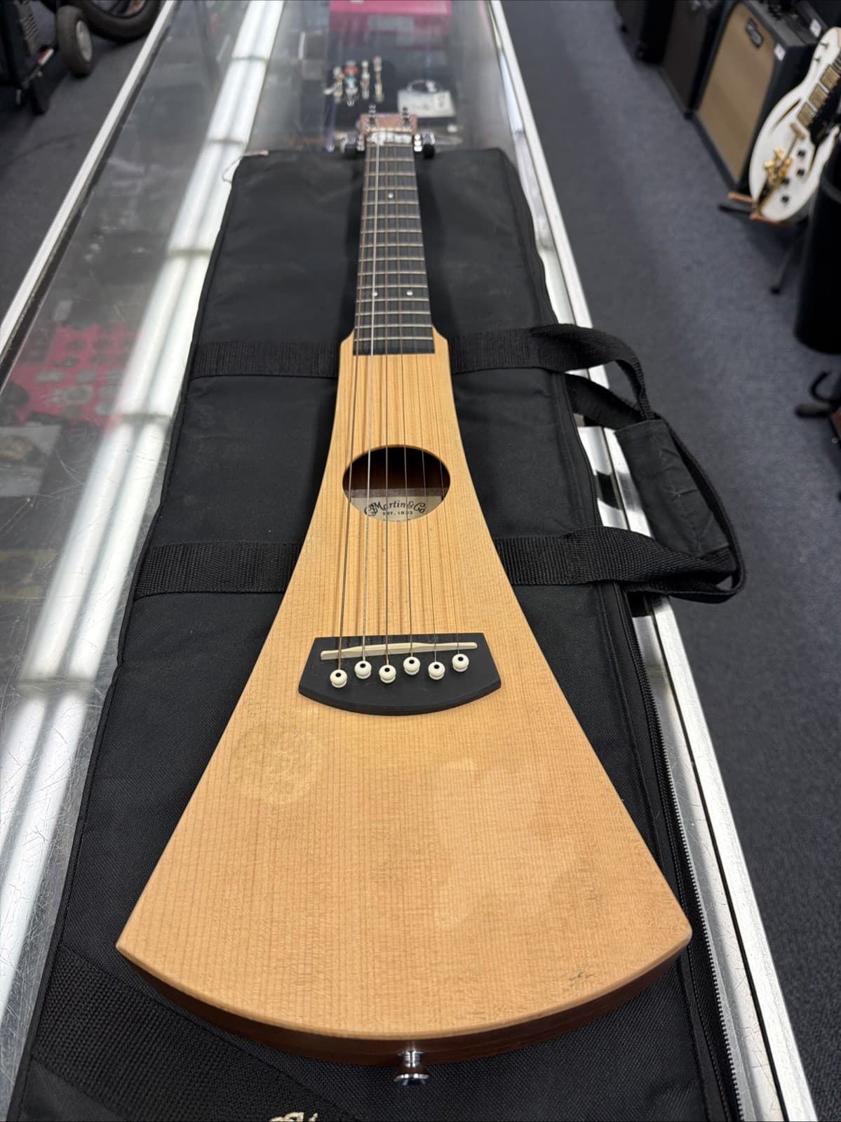 Martin Backpacker Steel String Acoustic Guitar with Travel Bag
