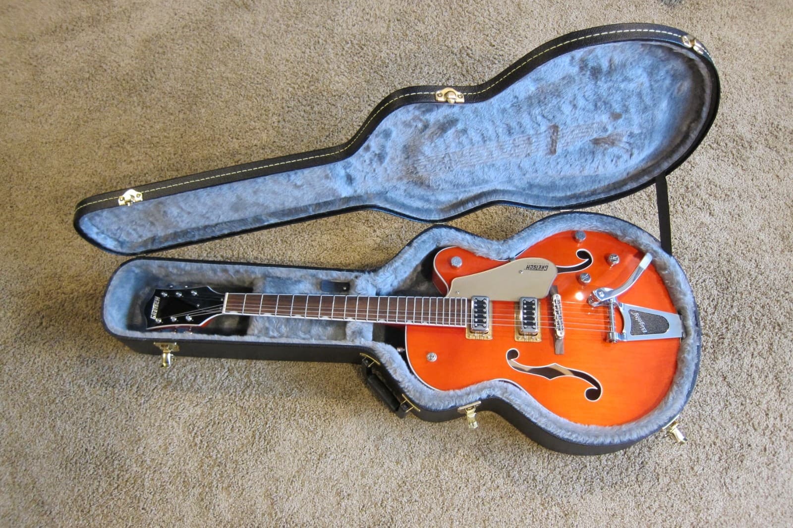 Gretsch G5420T Electromatic (Right-Hand, Orange Stain) with Case - Excellent