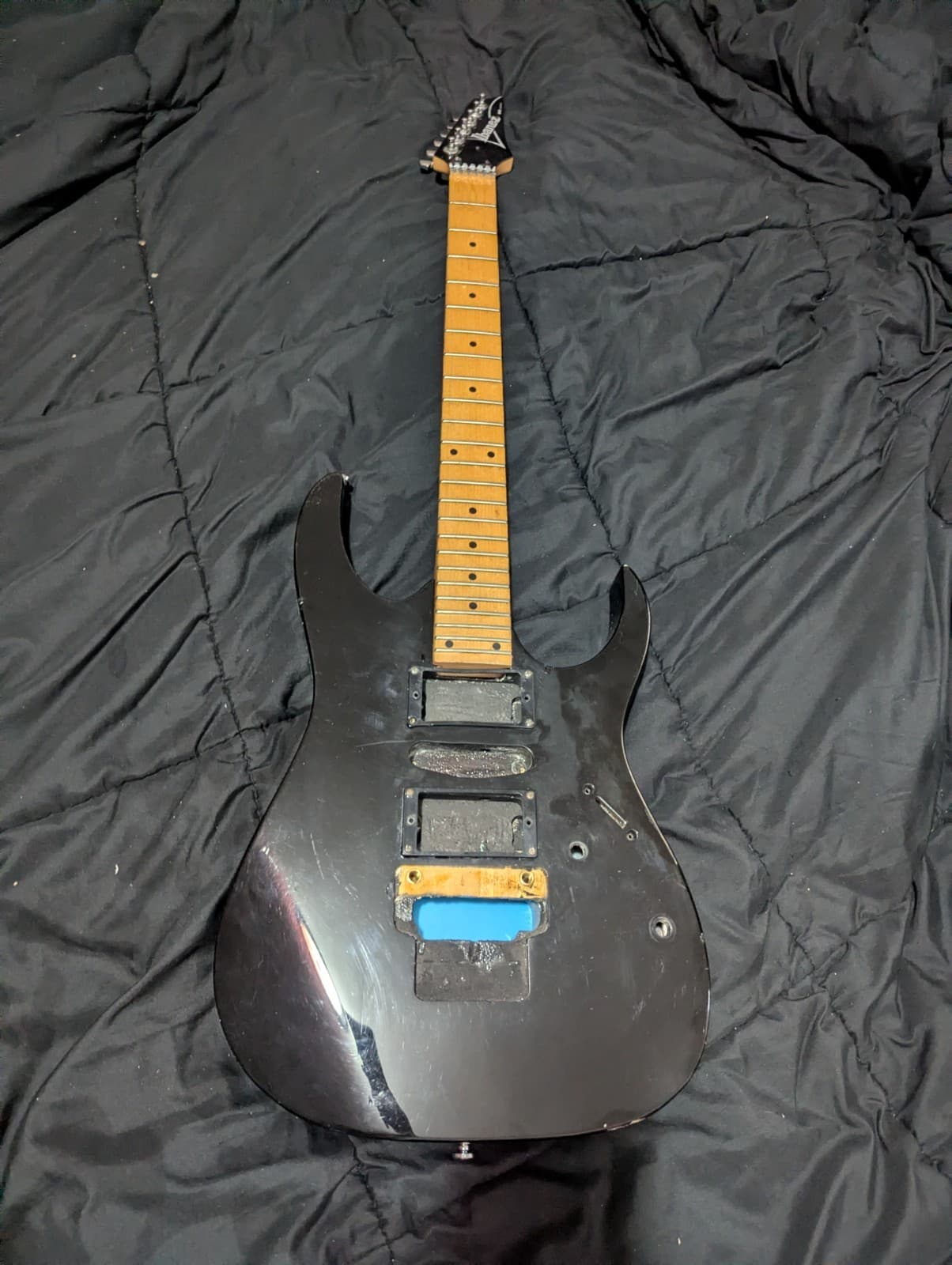 Ibanez RG 270 RG Series Electric Guitar Black Solid Body 6 String Maple Neck