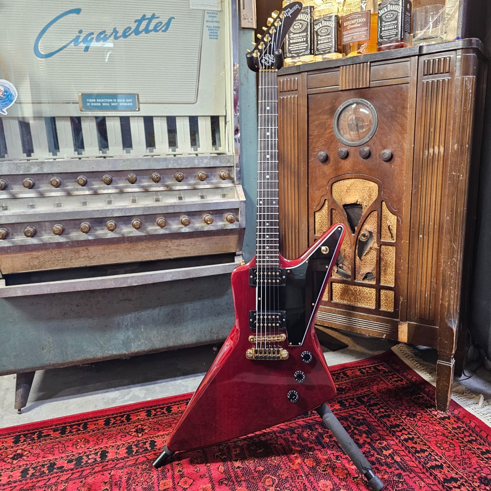 1980 Gibson Explorer E2 Red