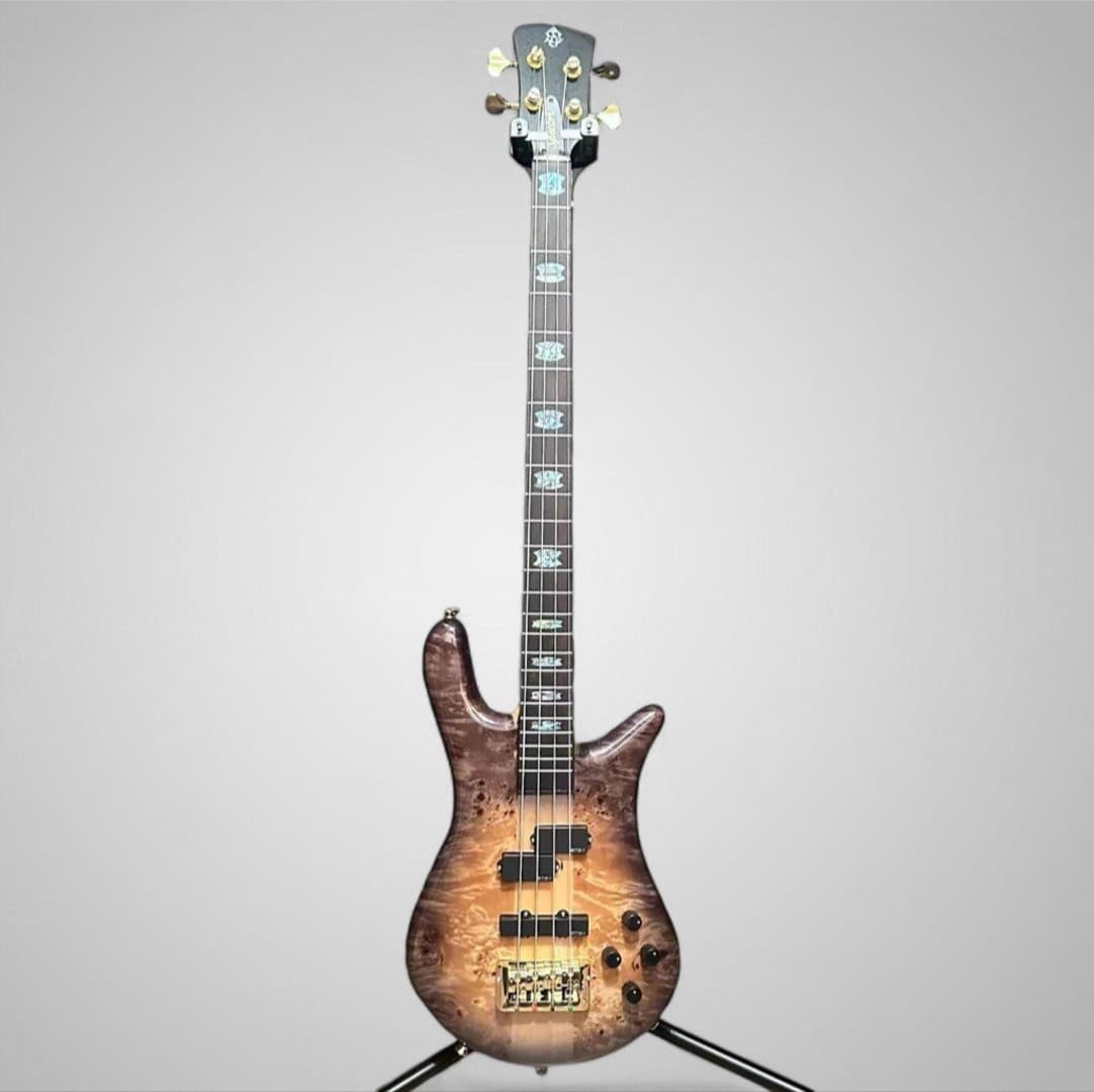 Spector Euro Custom 4 Natural Black Burst