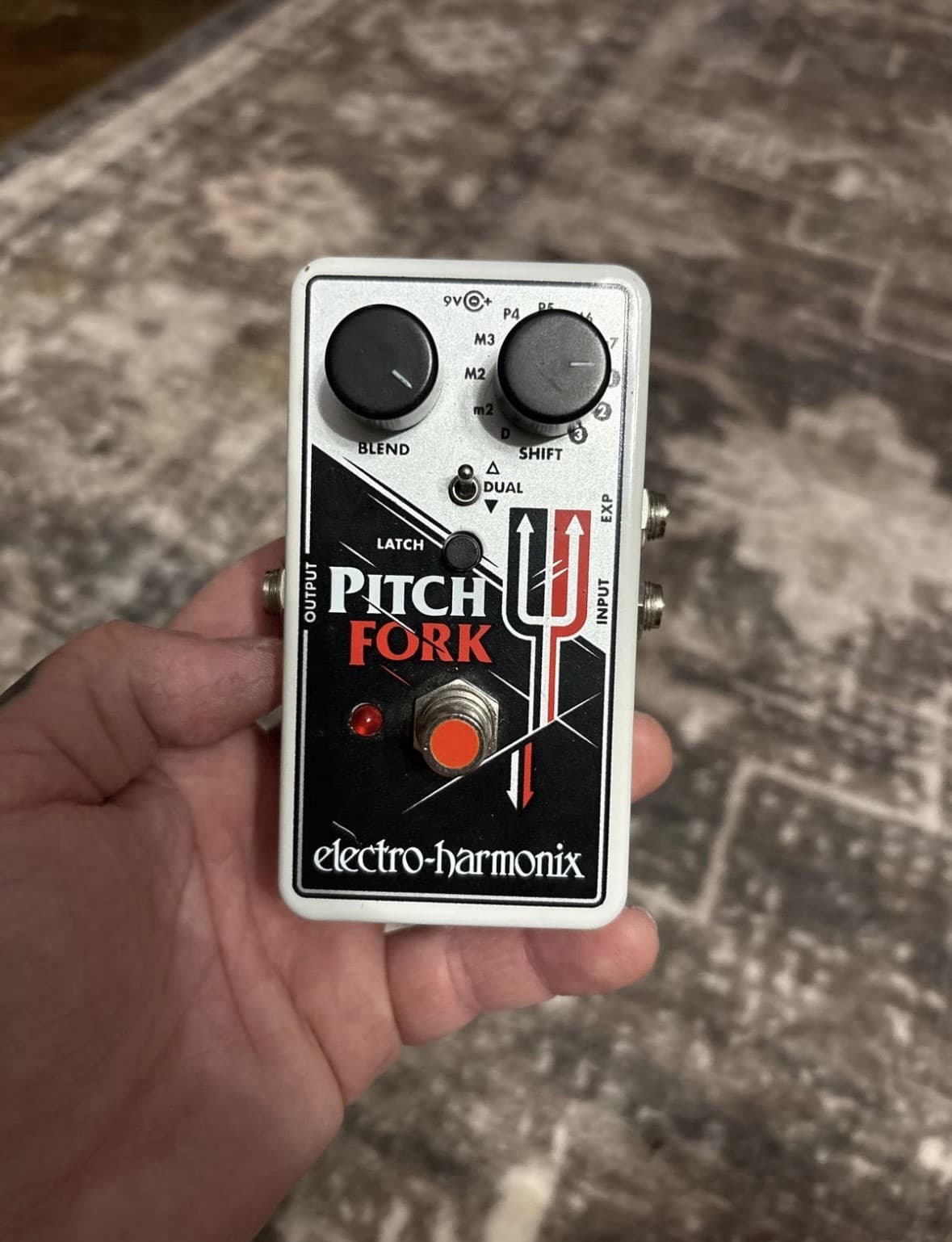 Electro-Harmonix EHX Pitch Fork Polyphonic Shifter Guitar Pedal Pitchfork