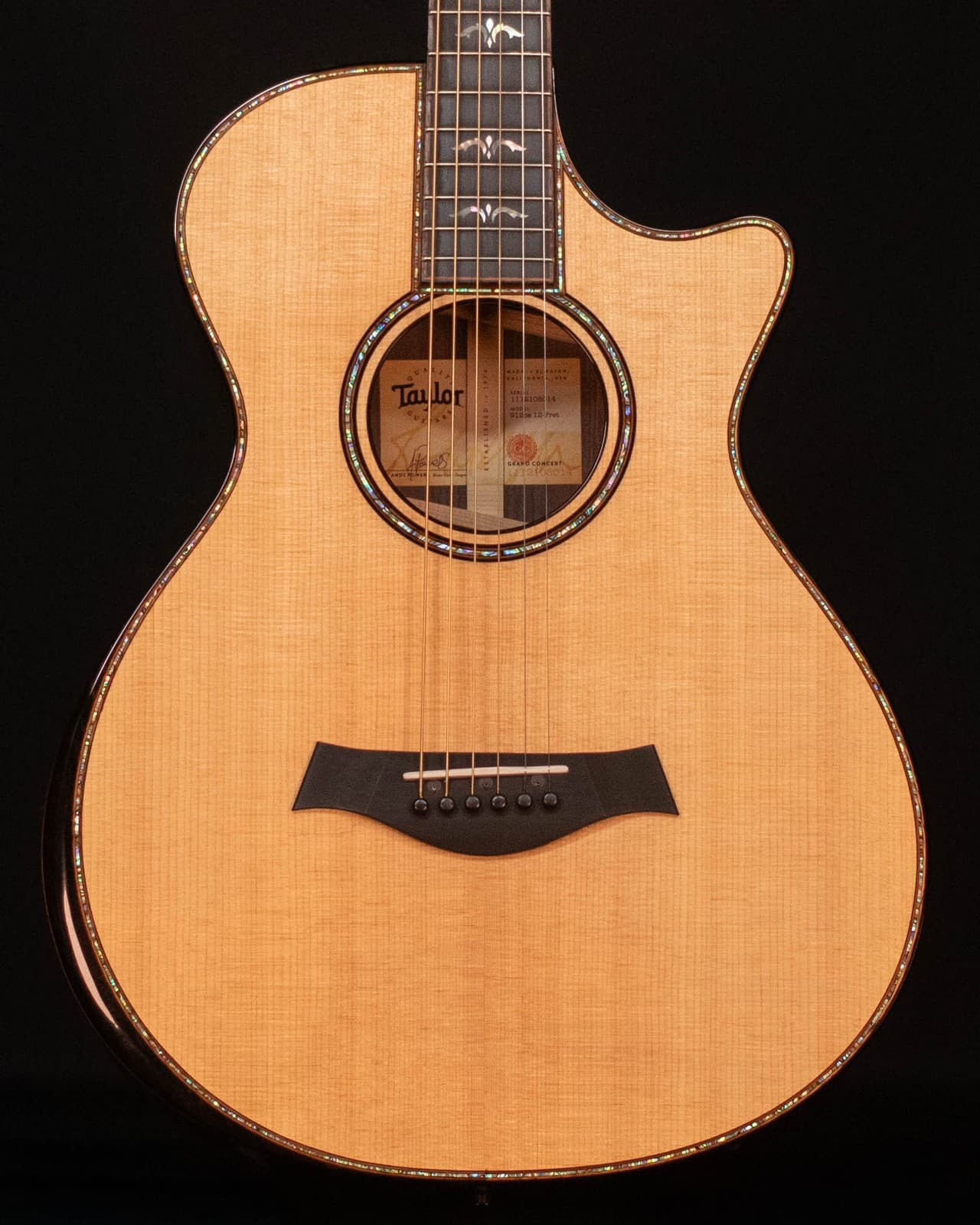 Taylor 912ce 12-Fret Grand Concert Acoustic Guitar w/HSC, 2018 - USED