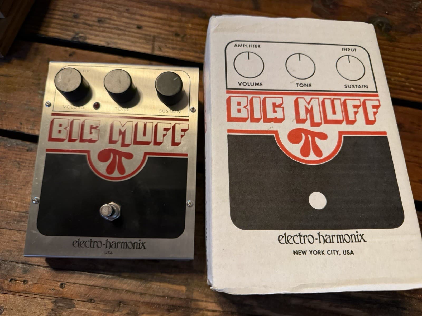 Electro-Harmonix EH Big Muffin Pi Guitar Effects Fuzz Pedal