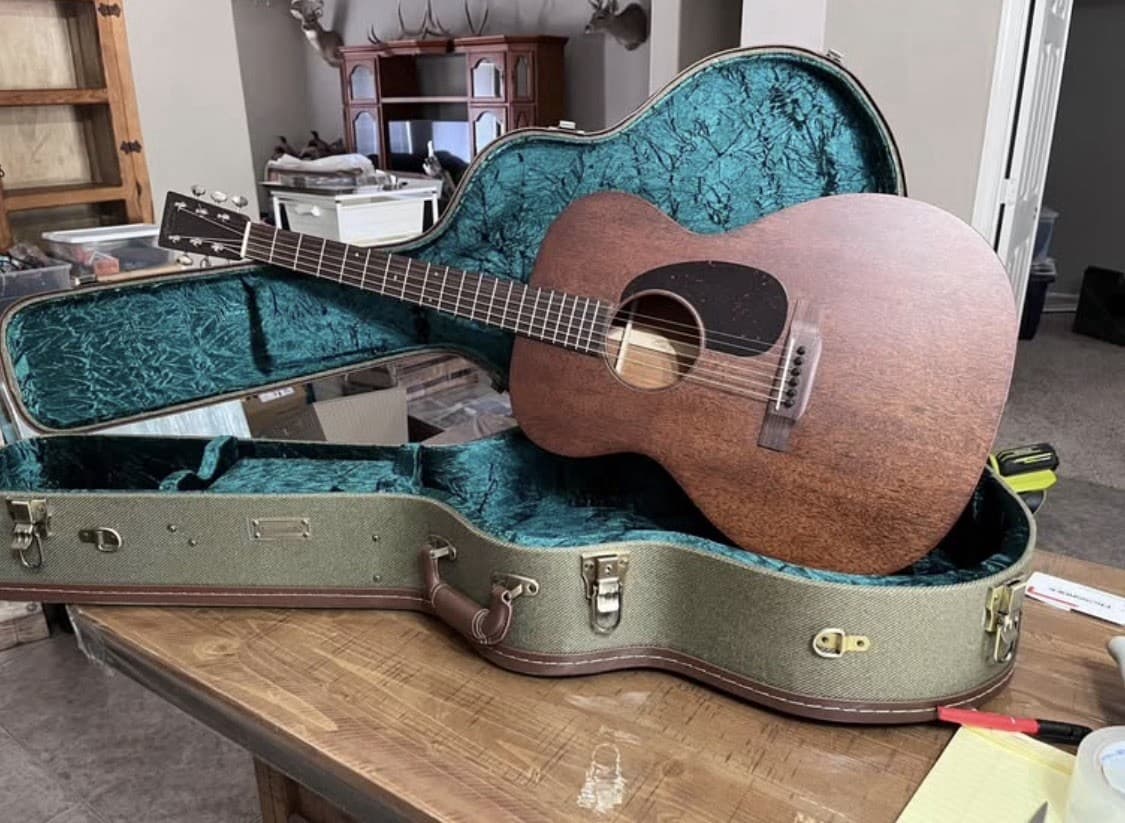 Martin 000-15M Auditorium All-Mahogany Acoustic Guitar Natural With Hard Case