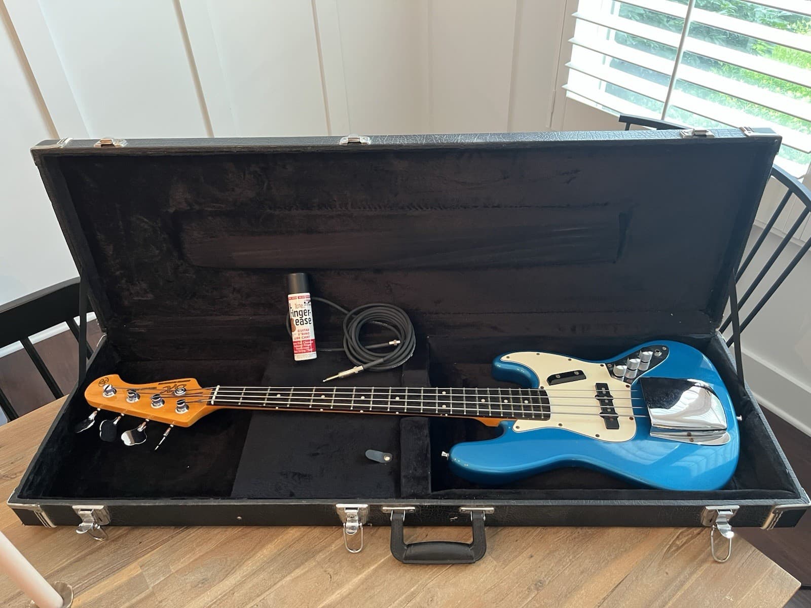 SX Custom Handmade Vintage Series 30" Short Scale Jazz Bass Guitar W/ Hardshell