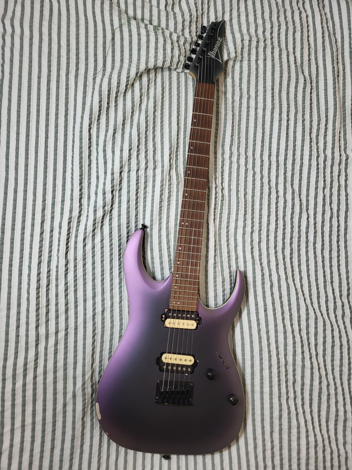 Ibanez RGA42EX Electric Guitar - Dimarzio Pickups - Black Aurora Burst