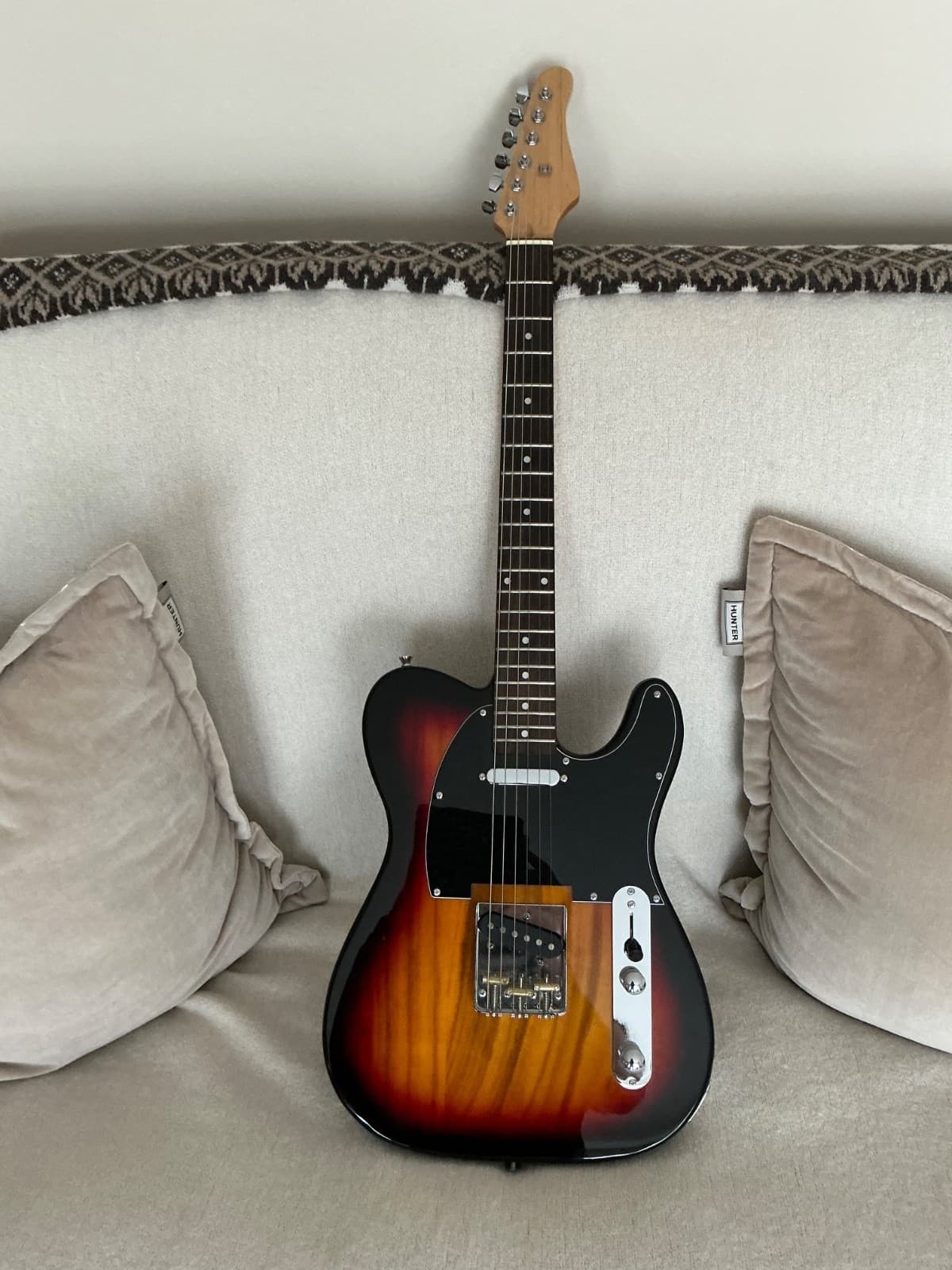 telecaster style electric guitar