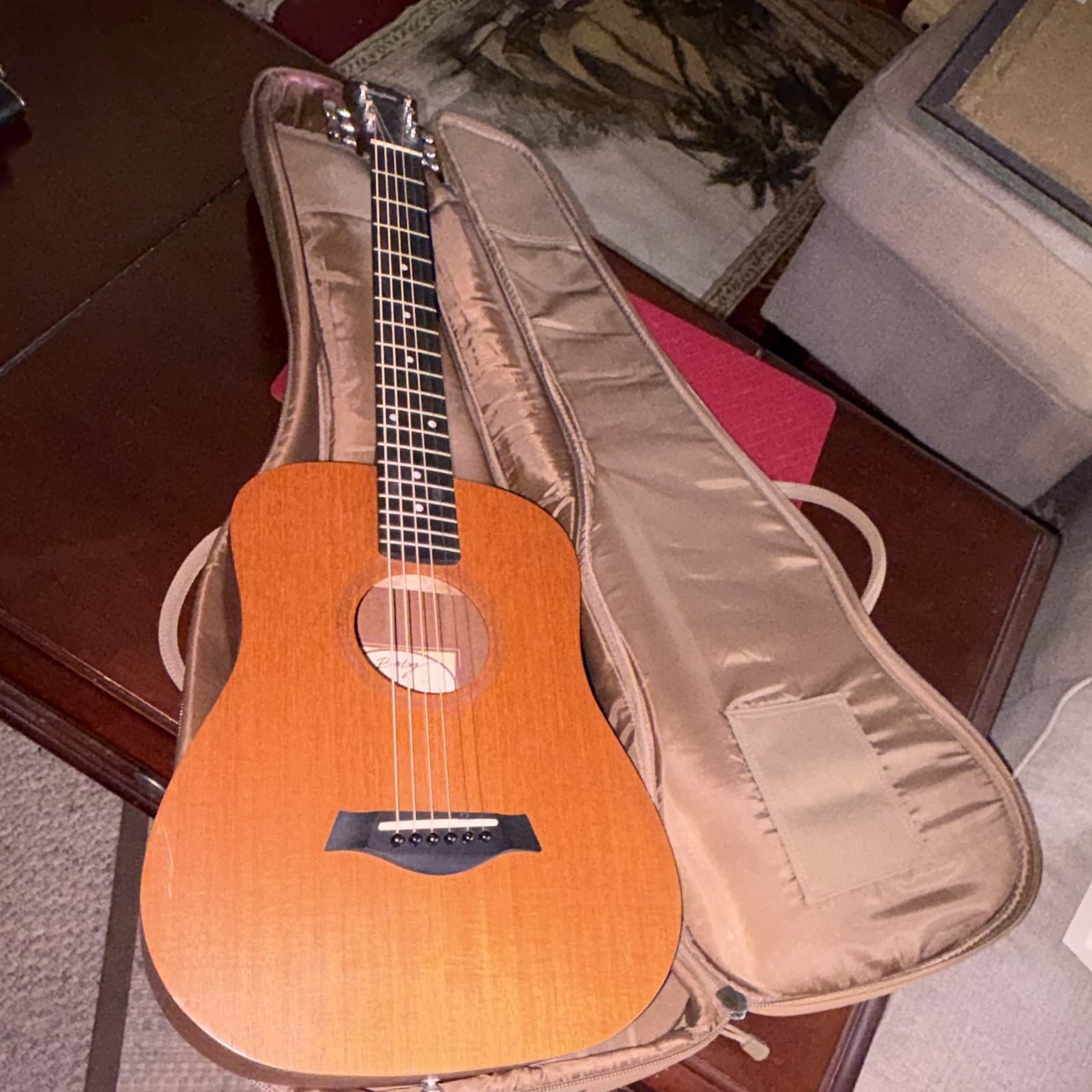 Taylor Baby BT2 3/4 Acoustic Guitar Right-Hand 6-String Brown w/ Gig Bag