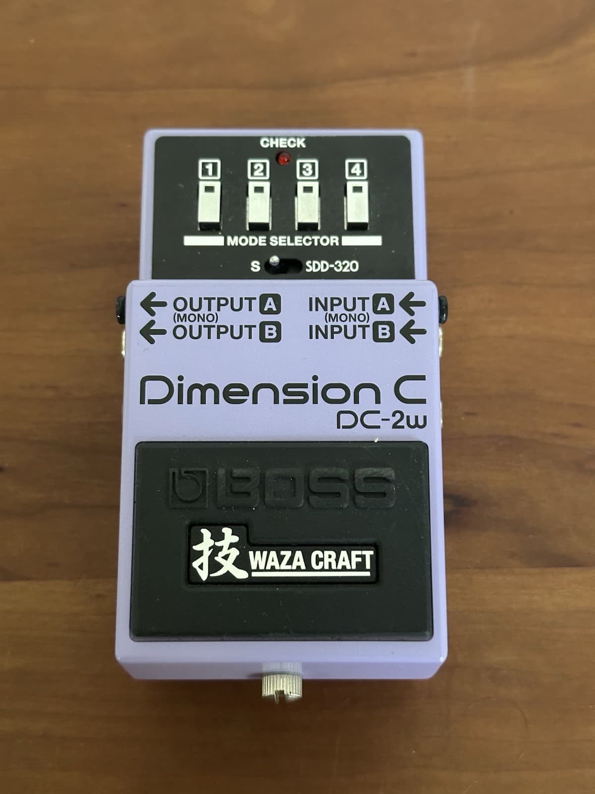 Boss DC-2W Dimension C Waza Craft Analog Chorus Pedal for Electric Guitar