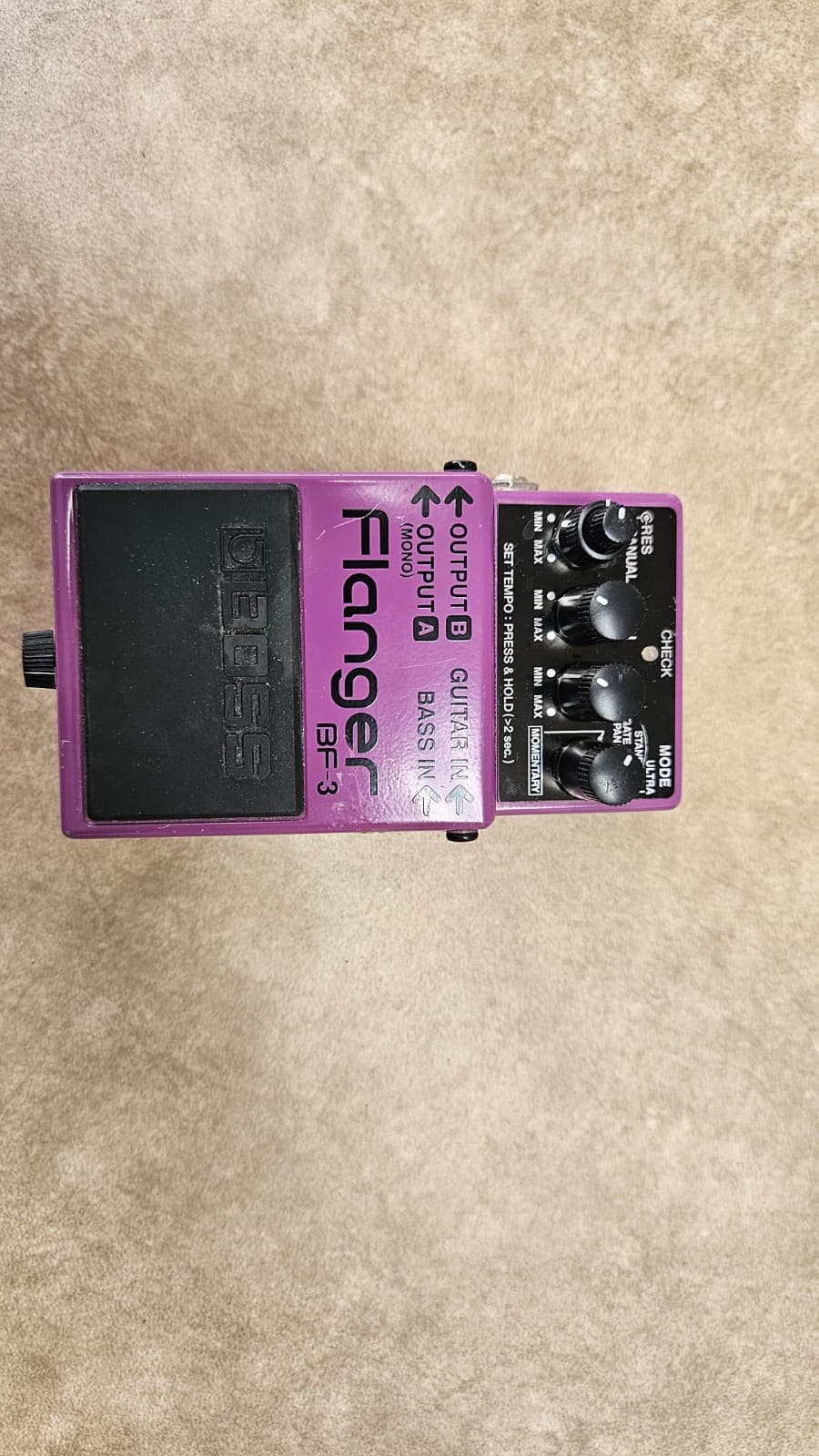 Boss BF-3 Flanger Guitar Effect Pedal