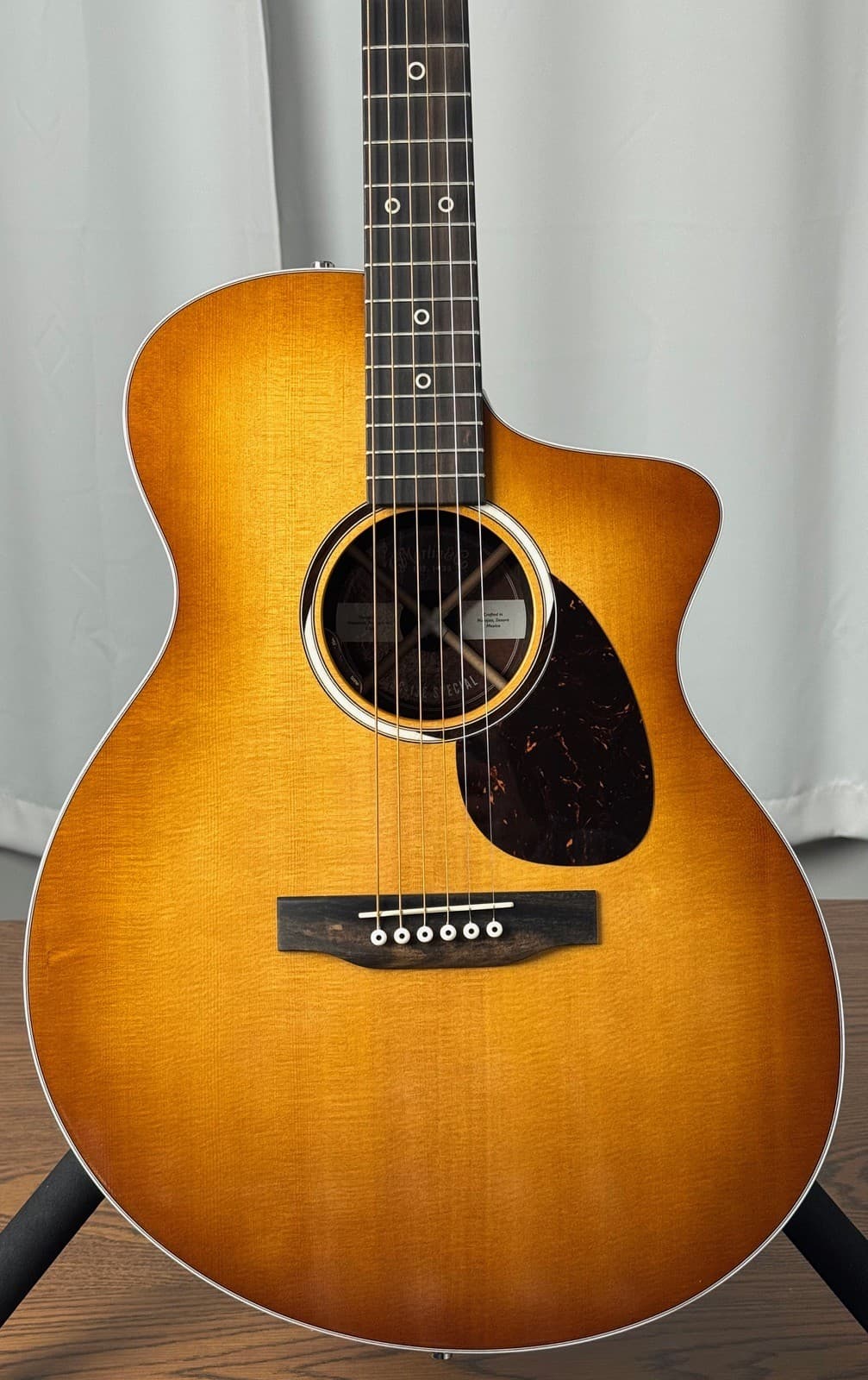 Martin SC-13E Special Acoustic Electric Guitar Burst Ziricote w/Gig Bag 2023