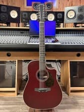 Larrivee DV-03RE Custom 12 Strings Dreadnought Cutaway Guitar with Case