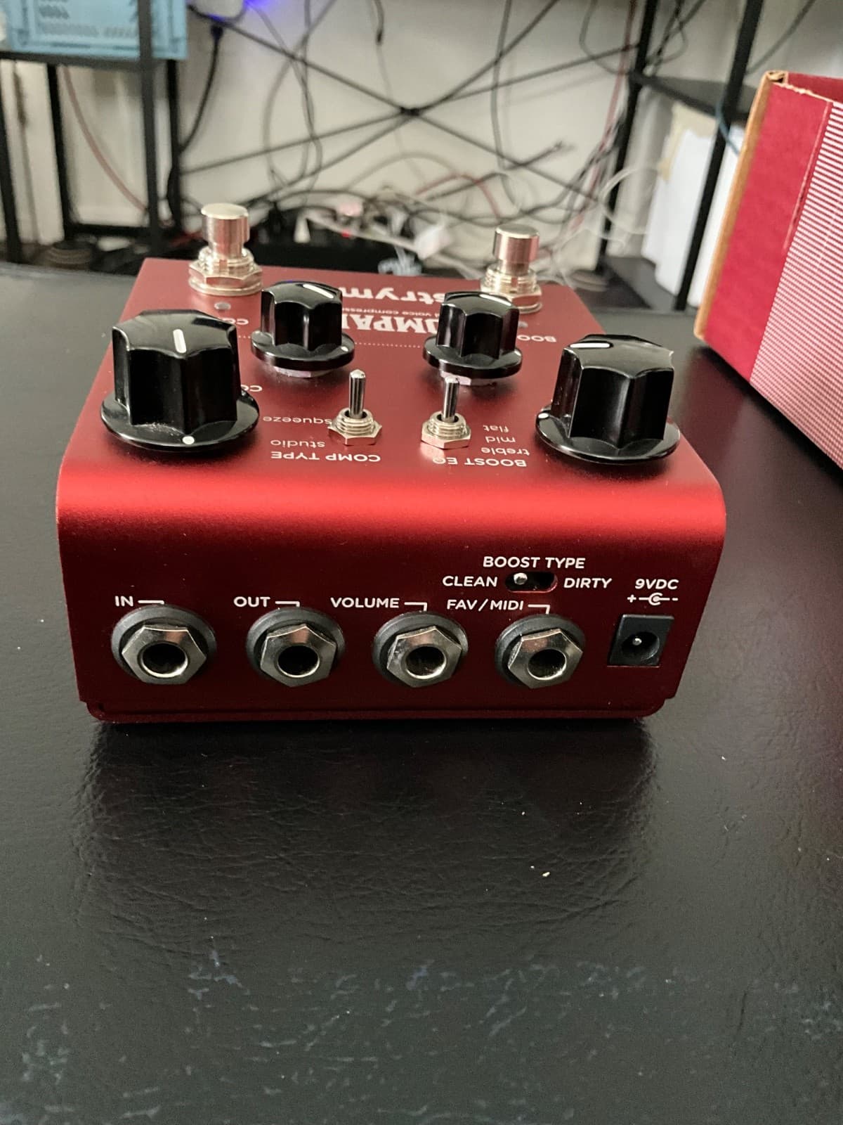 Strymon Compadre Dual Voice Compressor & Boost Guitar Effects Pedal