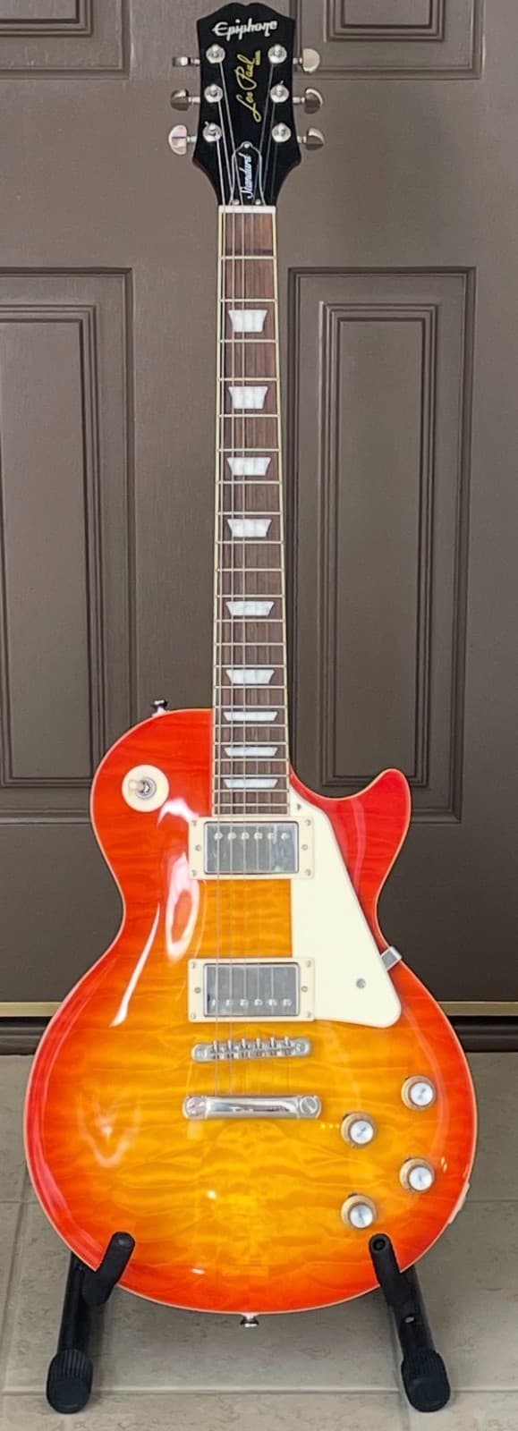 Epiphone Les Paul Standard 60s Quilt Top Limited-Edition Cherry Burst