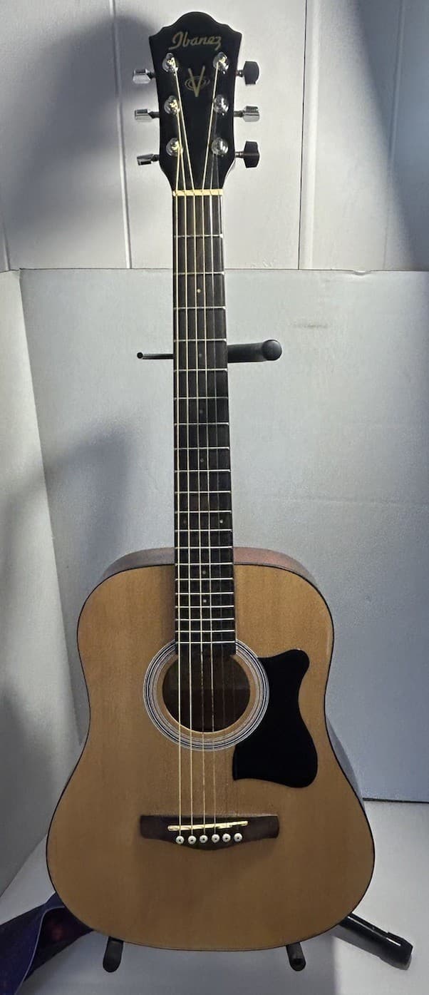 IJV30 Jam Ibanez Acoustic Guitar With Case Stand & Strap Classic 6 String Full