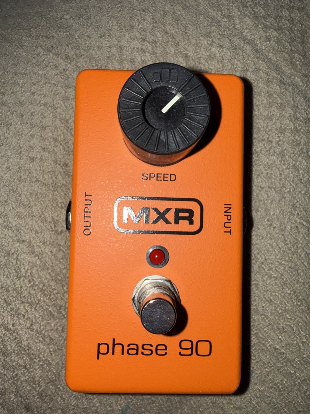 MXR M101 Phase 90 Phaser Guitar Effects Pedal Orange Used