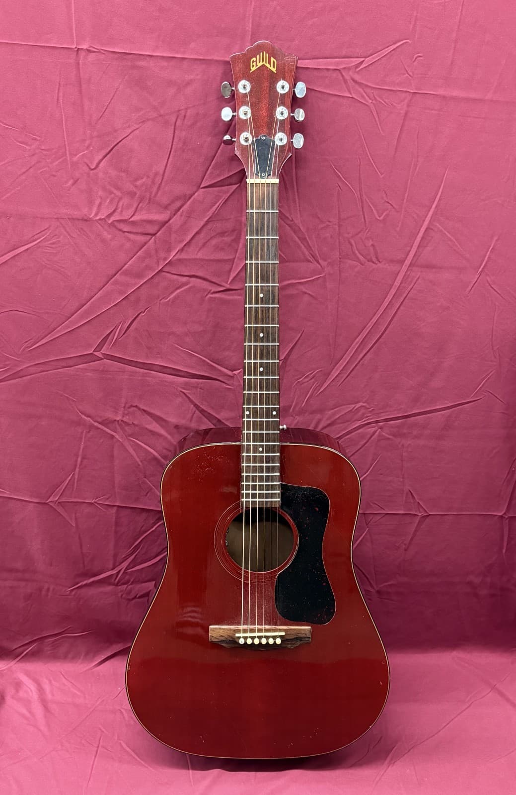 Vintage 1979 Guild D-25 D25 Acoustic Guitar Made in USA