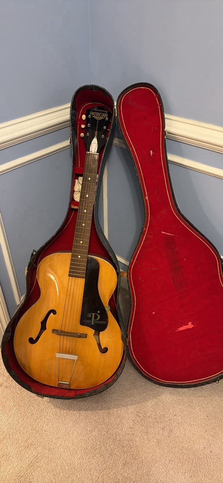 Harmony Patrician Acoustic Guitar - USED and COOL!!!!