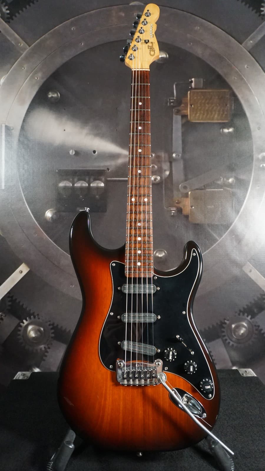 G&L Legacy USA Sunburst Electric Guitar w/ Factory Dual Blade Pickups & OHSC