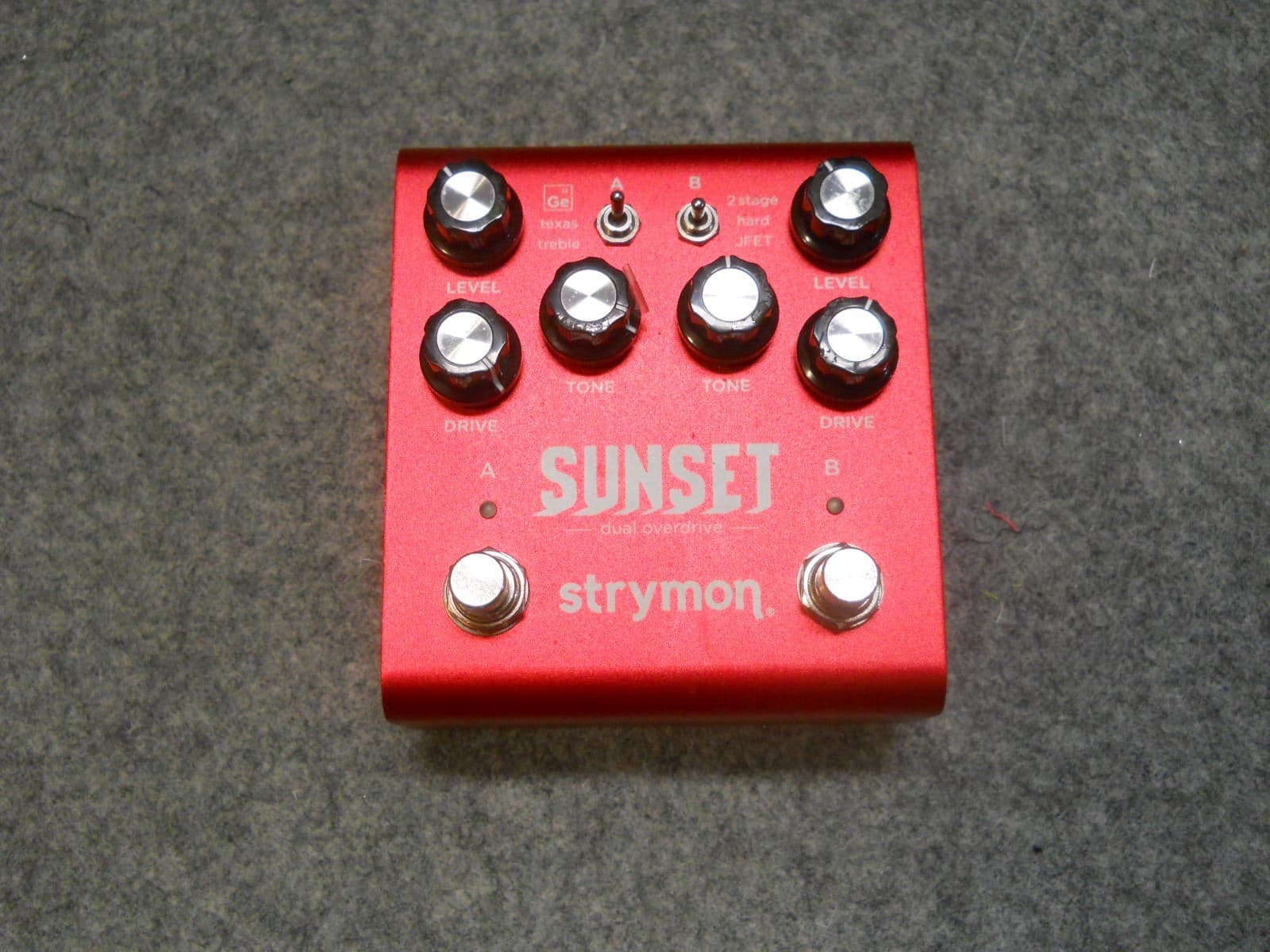 Strymon SUNSET Dual Overdrive Guitar Effects Pedal