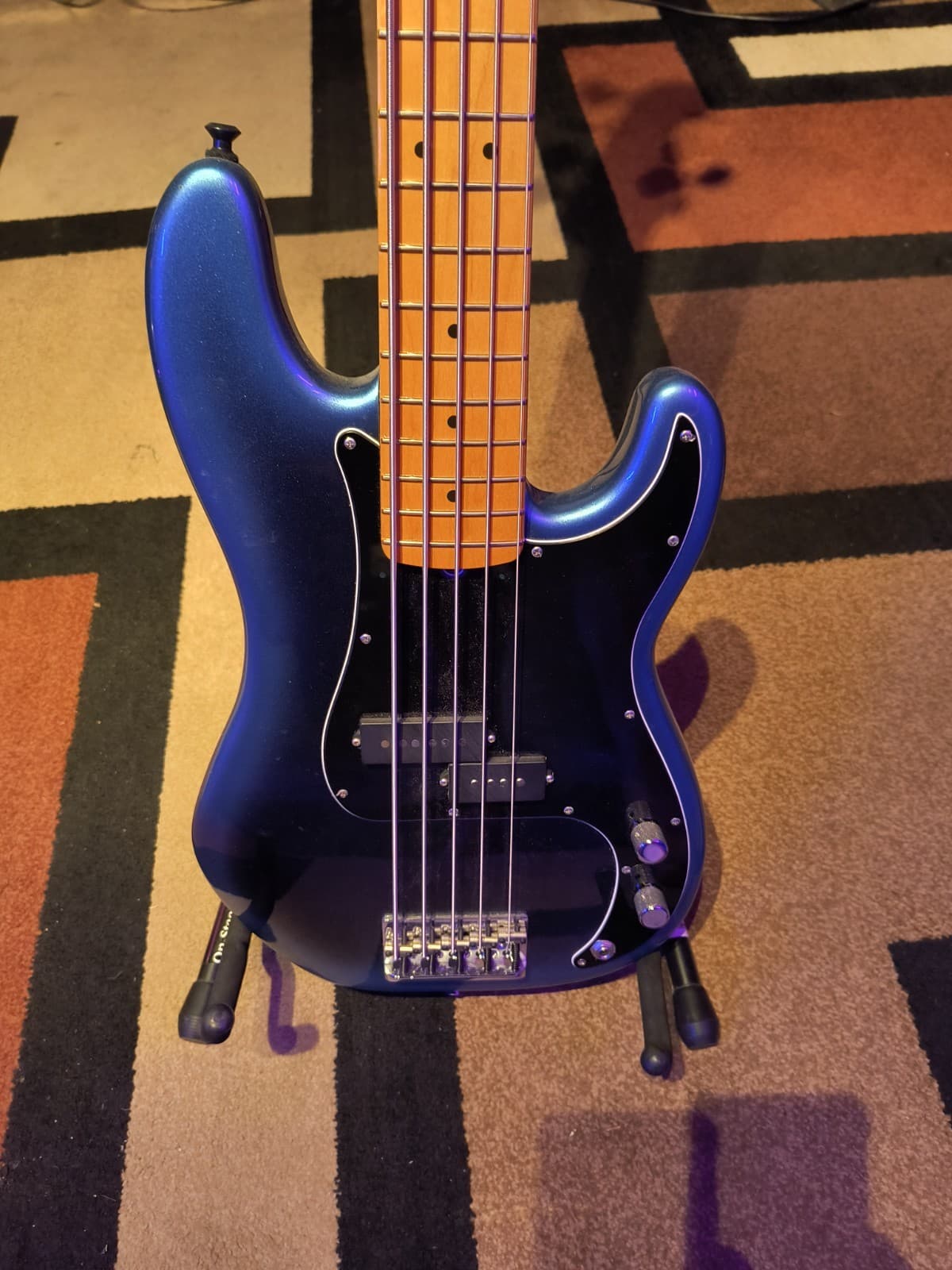 Fender American Professional II Precision Bass Rosewood - Dark Night with Case