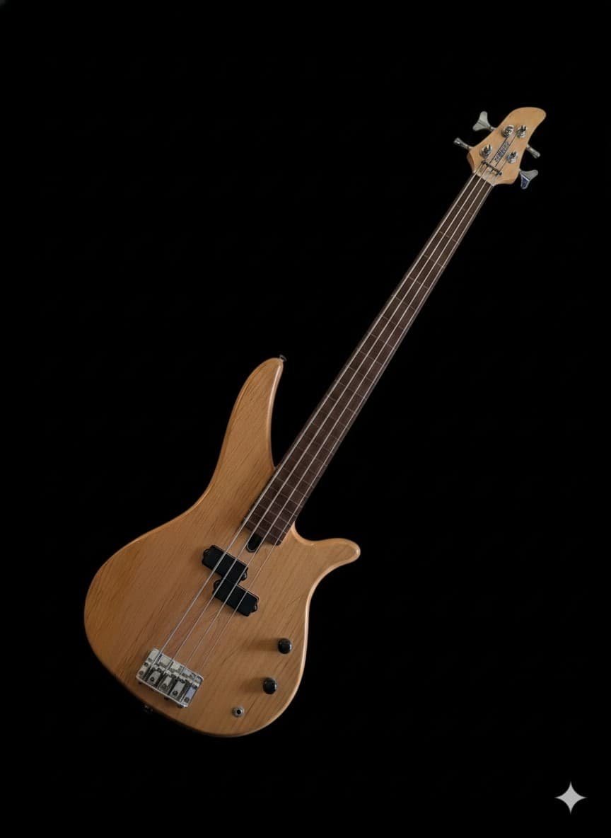 Yamaha RBX260F 4 string Fretless Bass Guitar, Used, W/O Case.