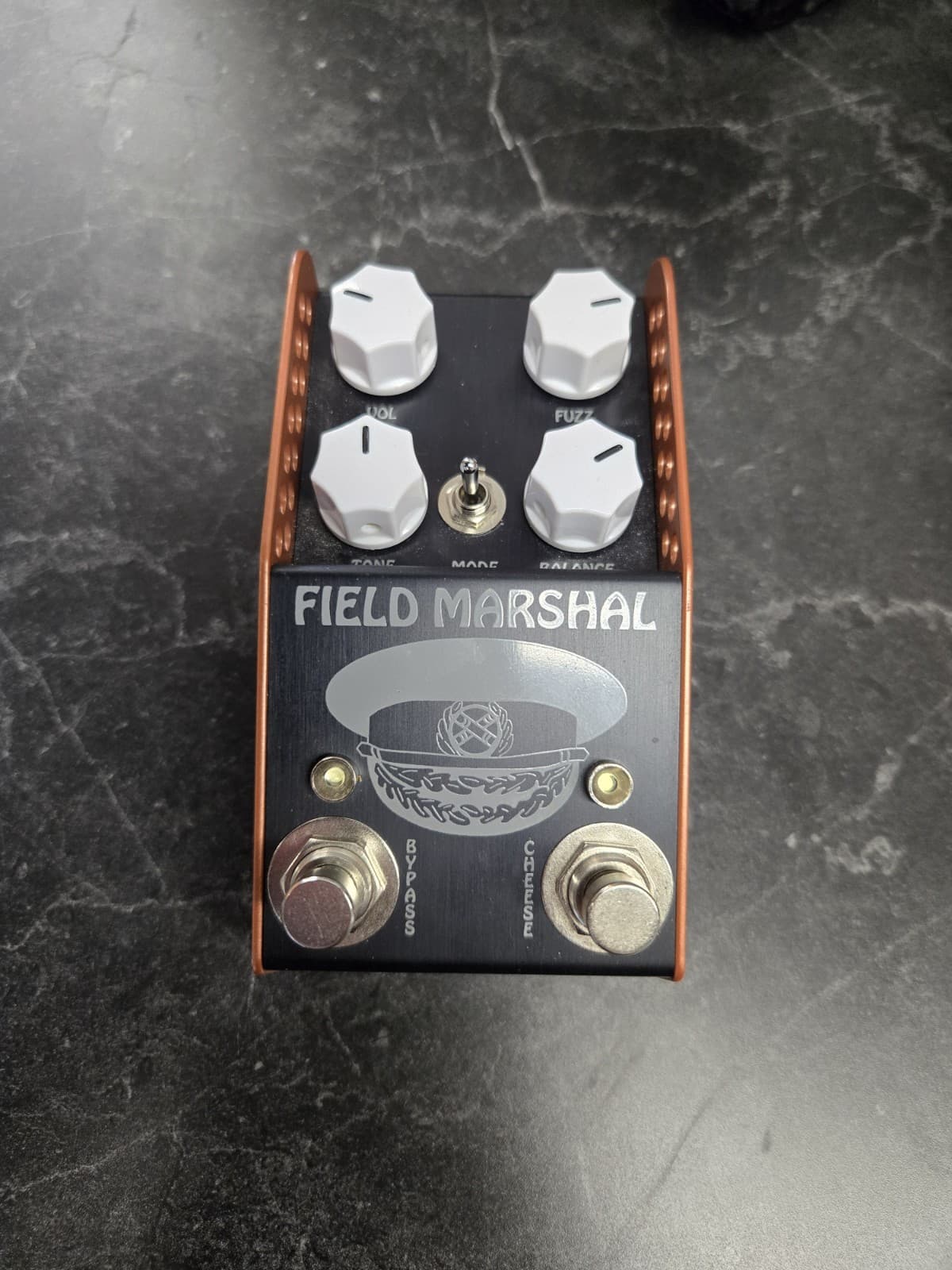 ThorpyFX Field Marshal Fuzz Guitar Effects Pedal - Big Cheese MKII - UK