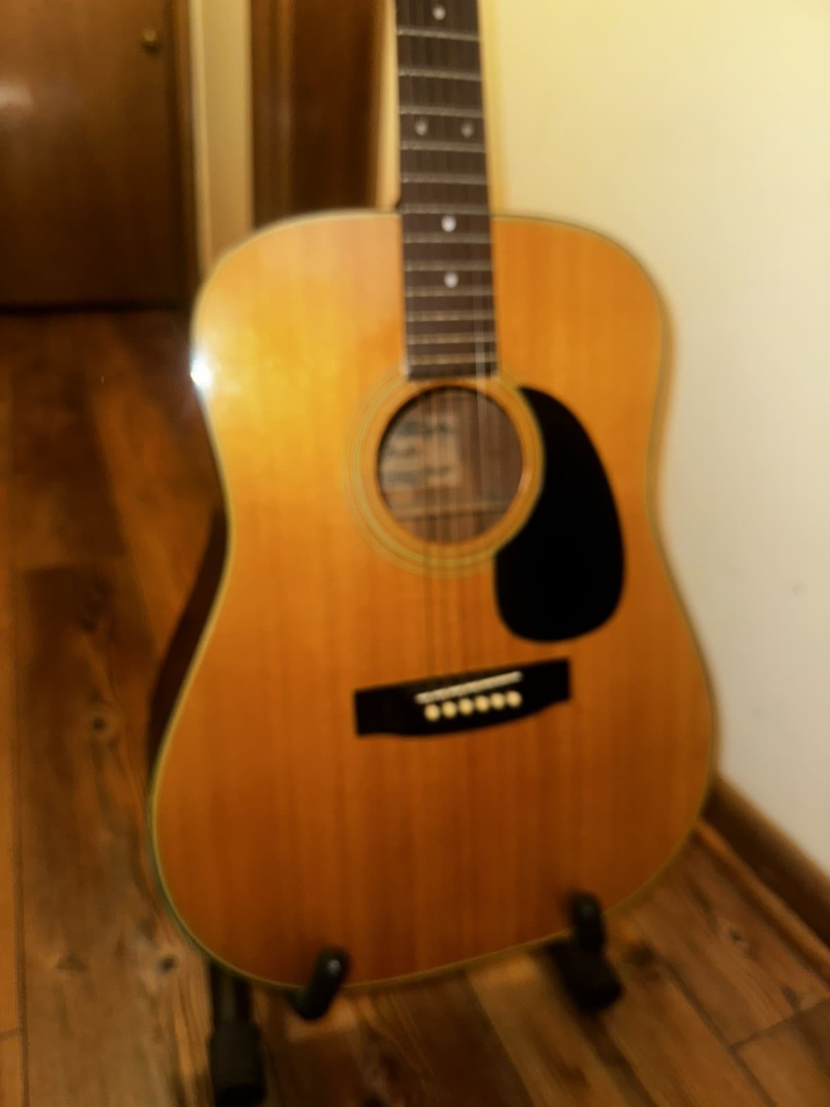 Vintage Fender Acoustic Guitar 1970's Japan F-35 W/ NICE CASE