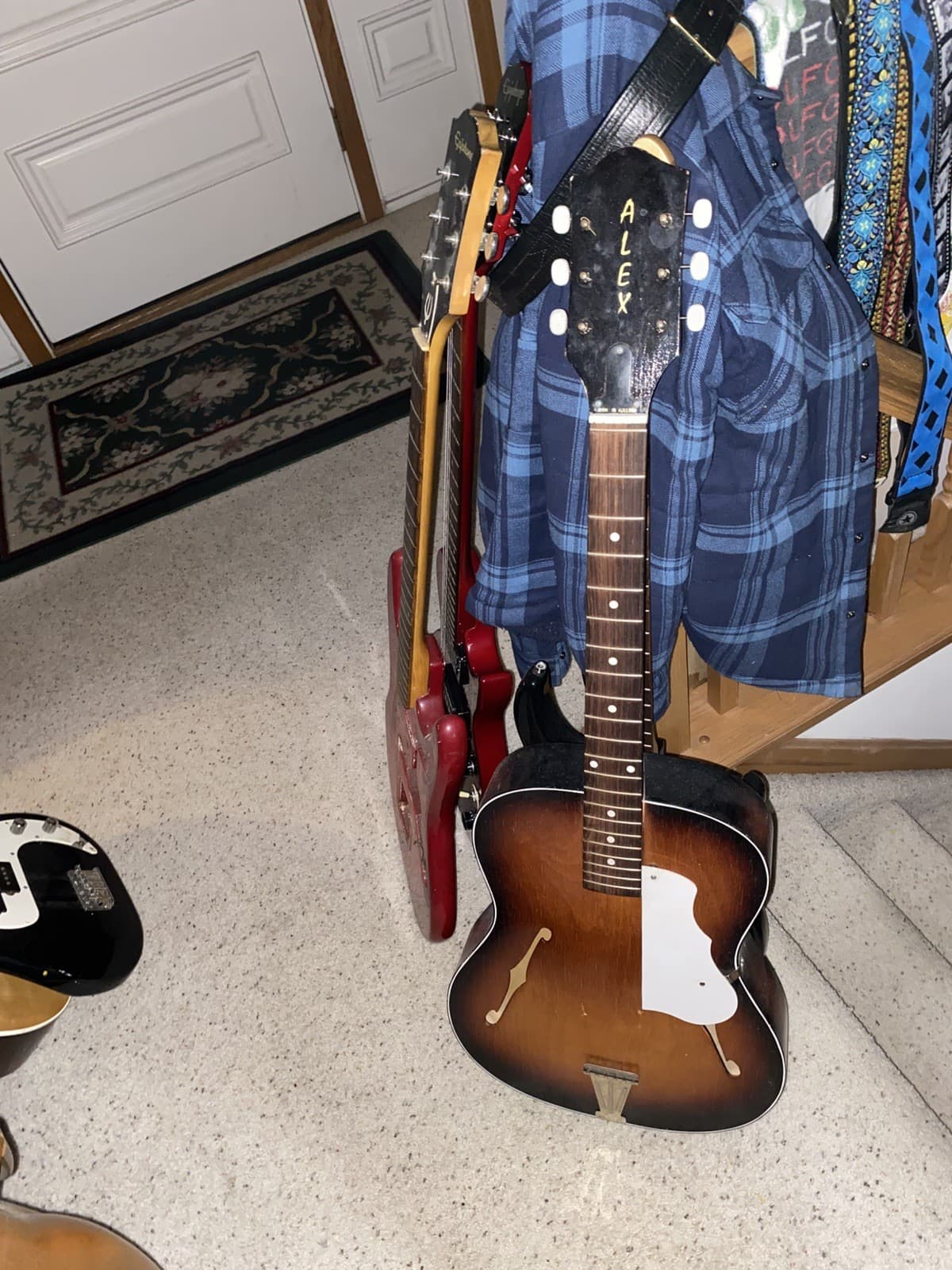 Alex Hagstrom Archtop Acoustic Guitar 1960’s
