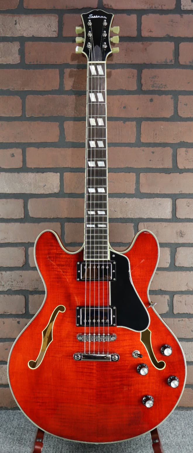 Eastman T486 Semi-Hollow Electric Guitar w/ case