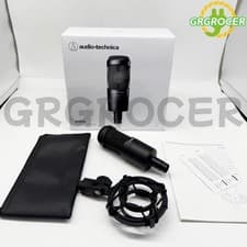 New AT2035 Audio-Technica Cardioid Condenser Microphone black free ship