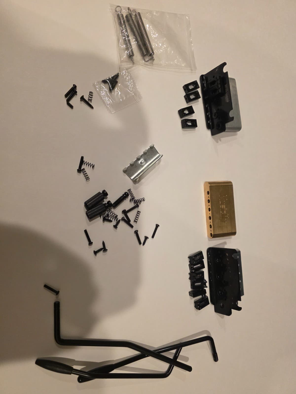 Guitar Hardware Project Mega-Lot in black