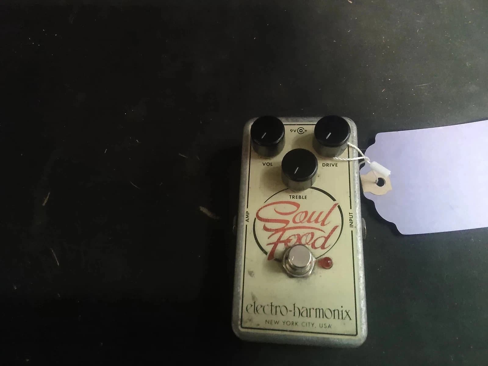 Electro-Harmonix Soul Food Distortion/Fuzz/Overdrive Guitar Effect Pedal