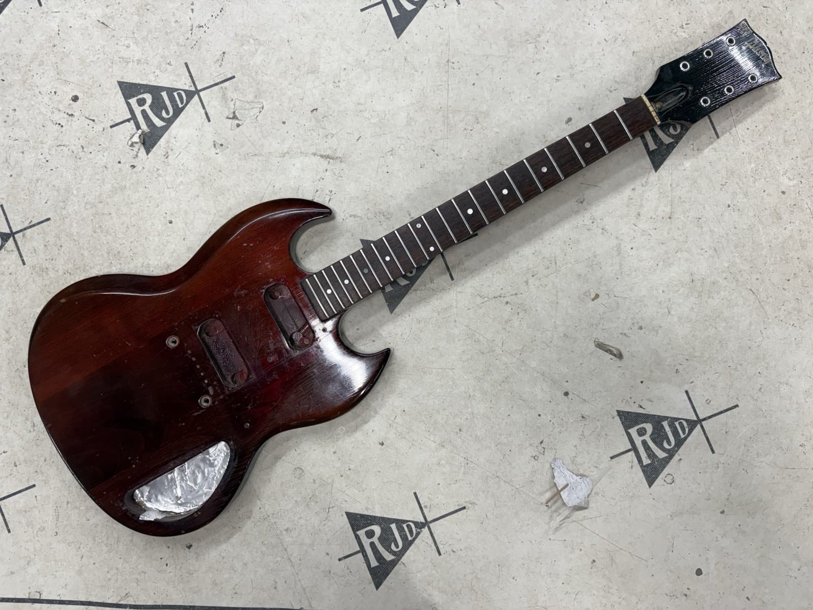 1971 Gibson USA SG II Electric Guitar Husk Heritage Cherry