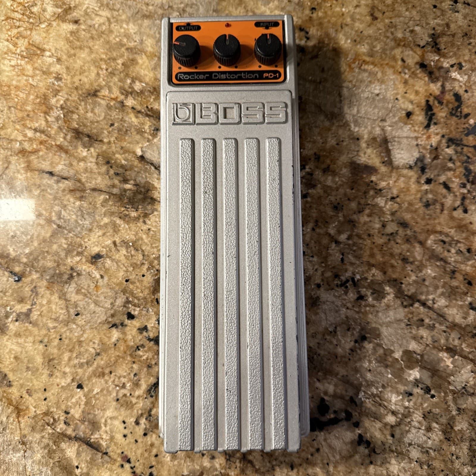 Boss PD-1 Rocker Distortion Guitar Effect Pedal Japan Bass Overdrive (UNTESTED)