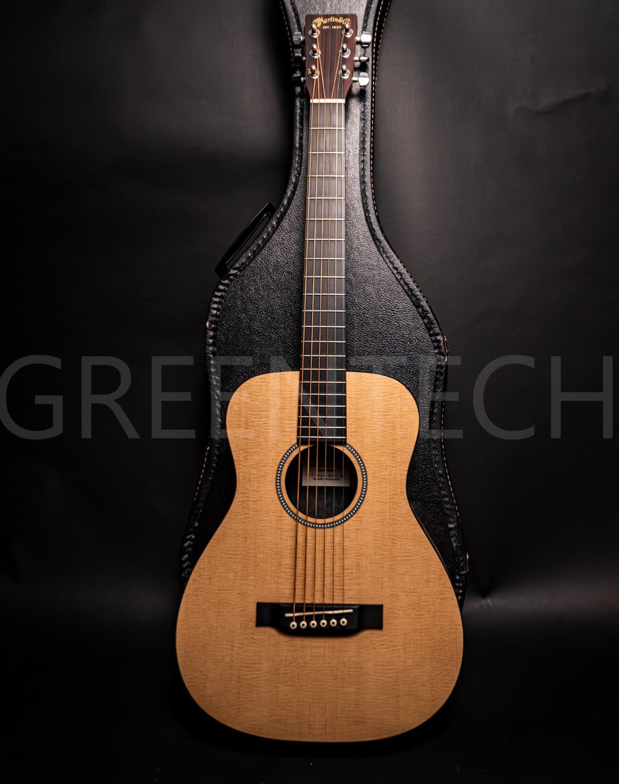 Martin & Co LXM Little Martin Acoustic Guitar Great Condition Includes Hard Case