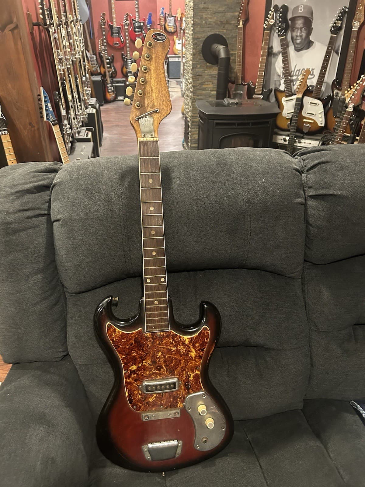Kawai Kingston Single Pickup MIJ Electric Guitar. For Parts / Restoration Repair