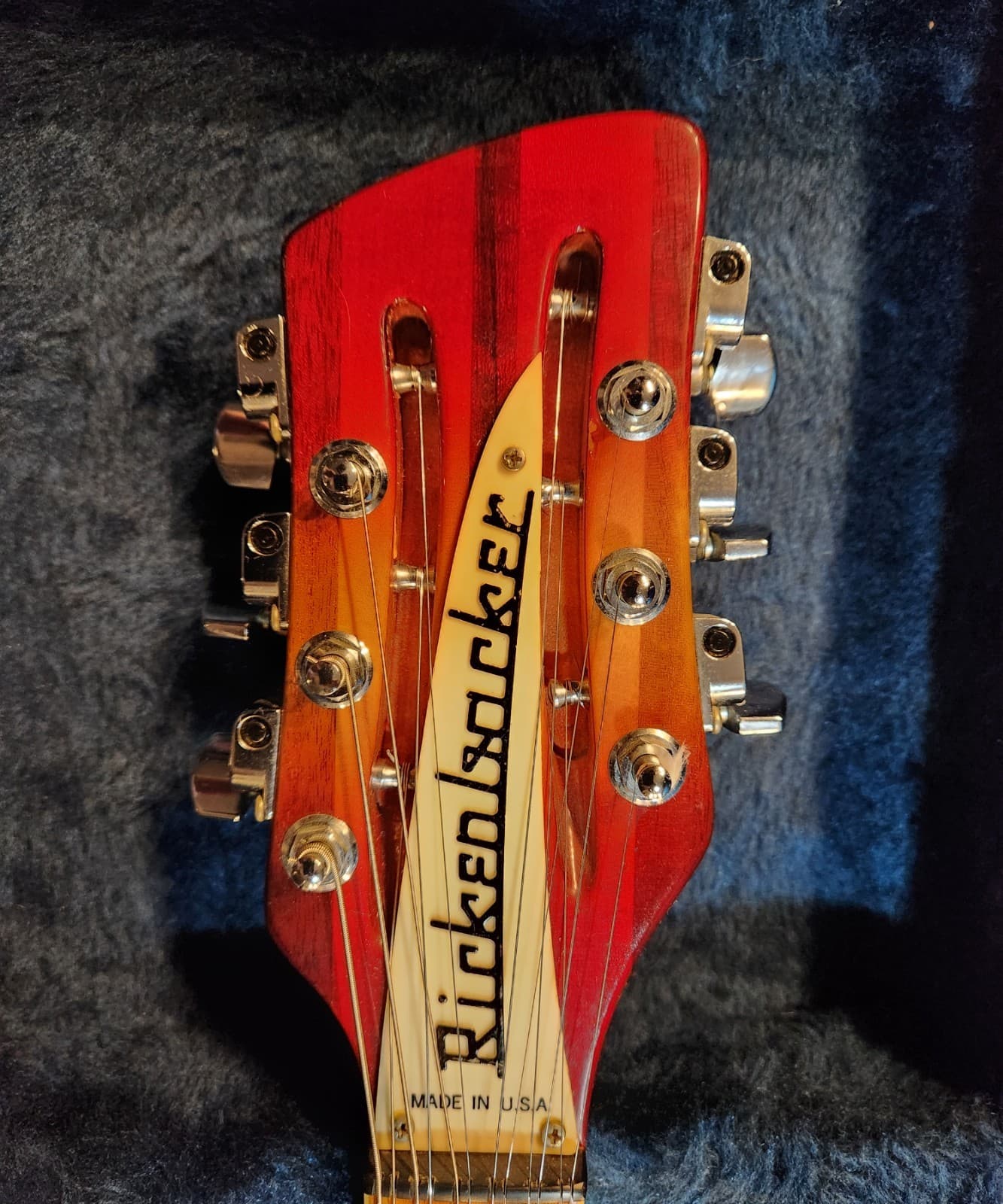 1992 Rickenbacker 360/12 Fireglo 12-String Electric Guitar w/ Case