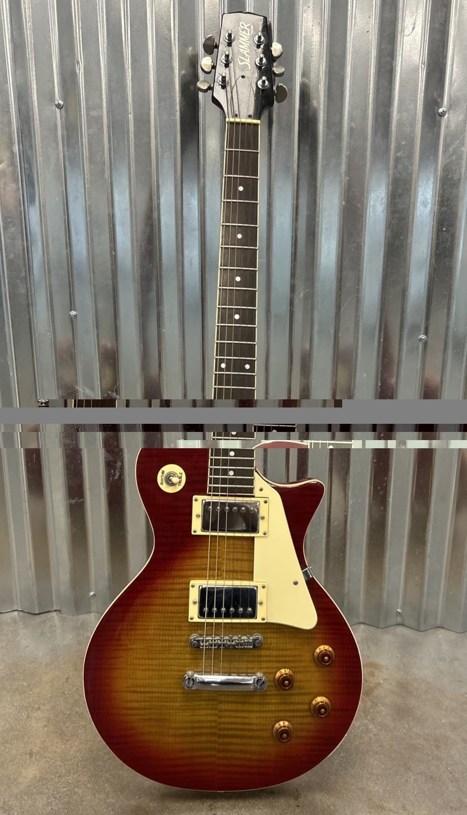 Hamer Slammer Cherry Sunburst Electric Guitar