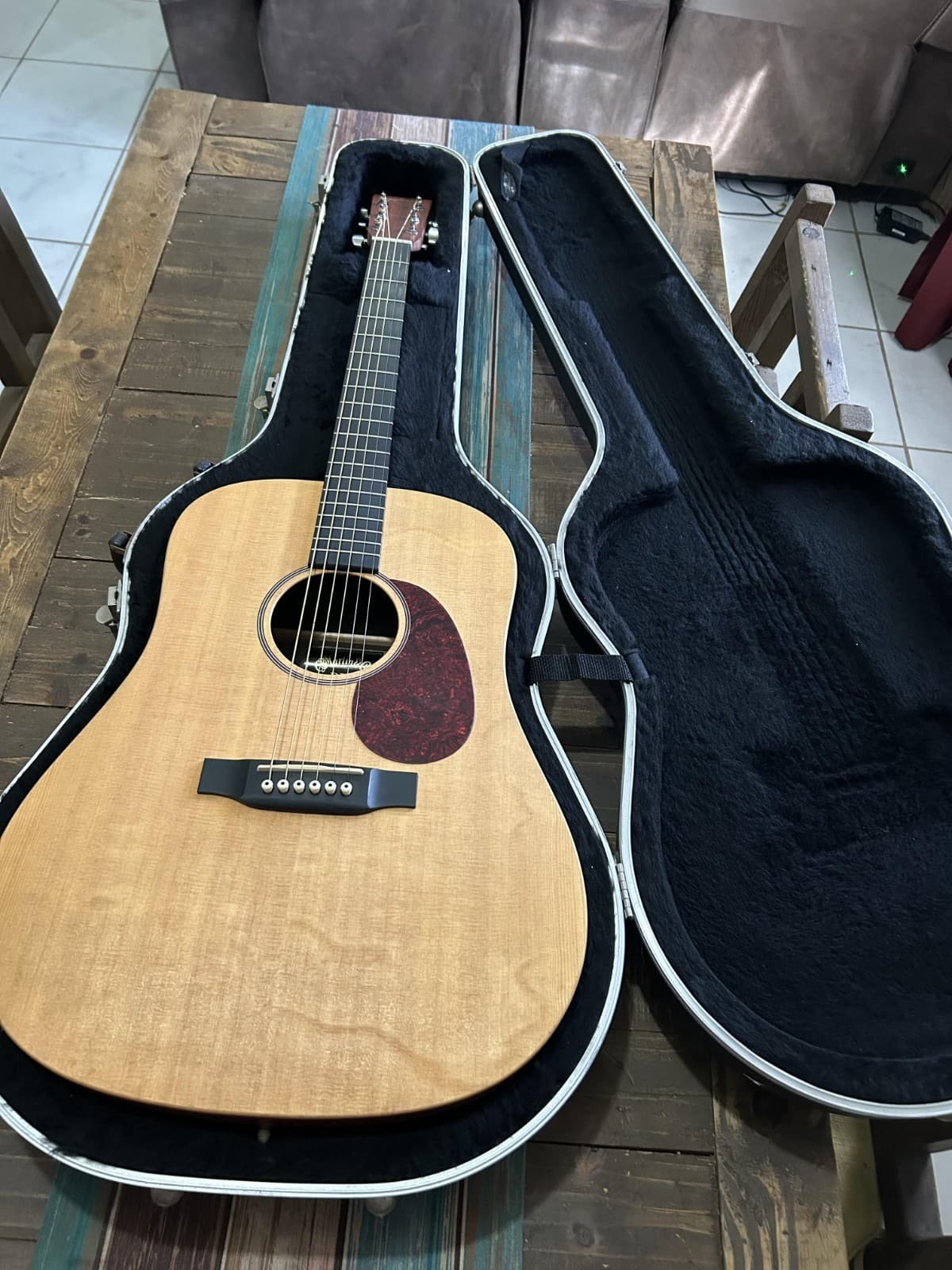 Martin & Co DM Mahogany Dreadnought Acoustic Guitar 6 String Brown