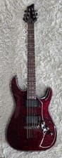 Schecter 1788-SHC Hellraiser C-1 6 String RH Electric Guitar – Black Cherry
